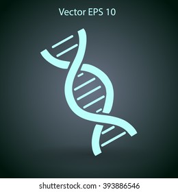 DNA vector illustration