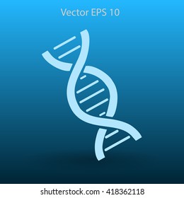 DNA vector illustration