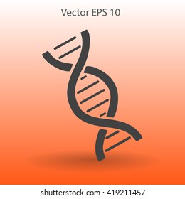 DNA vector illustration