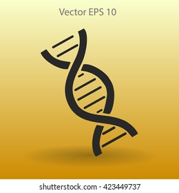 DNA vector illustration