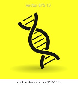 DNA vector illustration