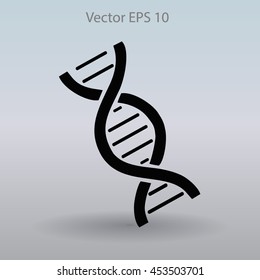 DNA vector illustration