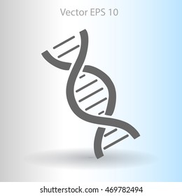 DNA vector illustration
