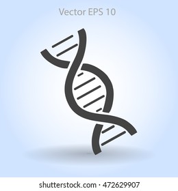 DNA vector illustration