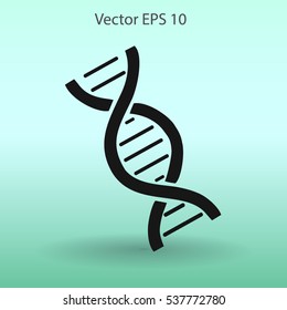 DNA vector illustration