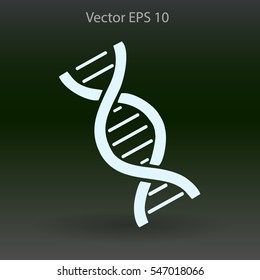DNA vector illustration