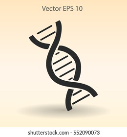 DNA vector illustration