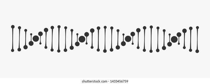 DNA vector illustration. Genetic engineering concept