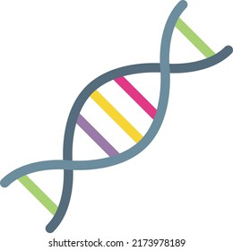 dna Vector illustration on a transparent background.Premium quality symbols.Stroke vector 
icon for concept and graphic design.