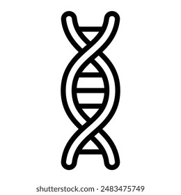 DNA Vector Line Icon Design