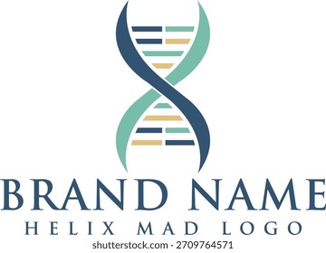 DNA vector logo collection. dna care logo designs simple modern for medical service