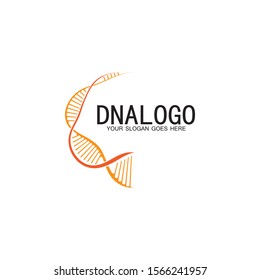 DNA vector logo design template.modern medical logotype.laboratory science icon symbol.colorful pharmacology sign-vector