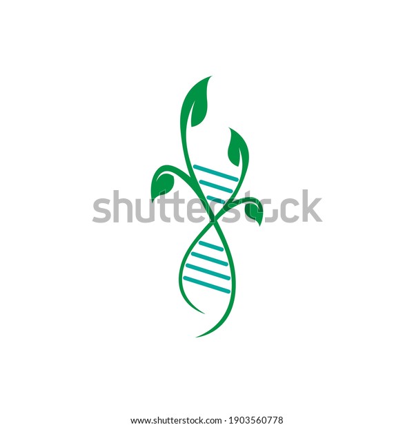 DNA,Genetic\
sign logo icon design vector\
illustration