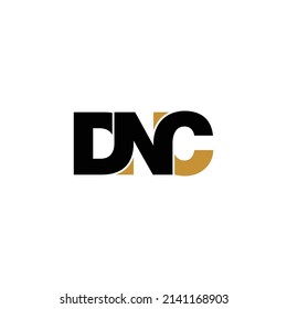 Dnc Letter Monogram Logo Design Vector Stock Vector (Royalty Free ...