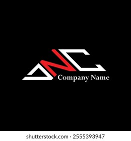 DNC logo design, DNC simple and modern logo. DNC luxurious alphabet design  