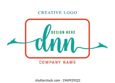 DNN lettering logo is simple, easy to understand and authoritative