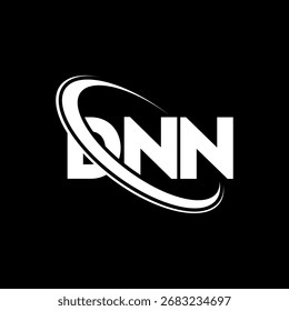 DNN logo. DNN letter. DNN letter logo design. Initials DNN logo linked with circle and uppercase monogram logo. DNN-typography for technology, business and real estate brand.