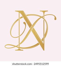 DN,ND, logo DN,Letter DN,monogram DN, vector, logo, Wedding Monogram Initials, Wedding Logo, Wedding Monogram,Logo Design 
