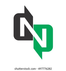 dnp letter vector logo