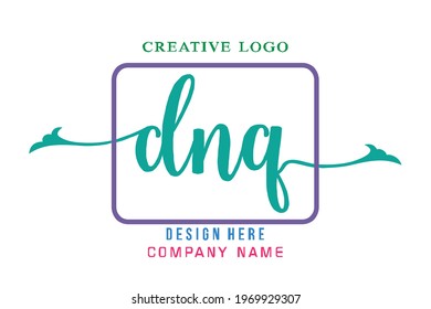 DNQ lettering logo is simple, easy to understand and authoritative