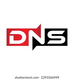 DNS Monogram Initial Letters Logo Design