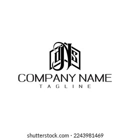 DNS professional icon logo design for company business