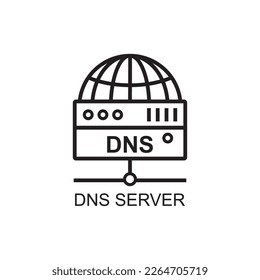 dns server icon , network icon