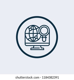 Dns vector  icon