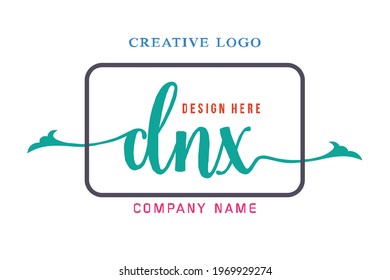 DNX lettering logo is simple, easy to understand and authoritative