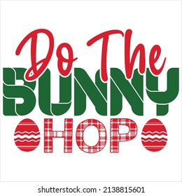 Do The Bunny Hop t-shirt design, vector file.