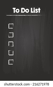 To Do Check List On Blackboard