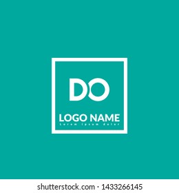 DO company linked letter logo concept. Designed for your web site design, logo, app, UI.DO initial logo design