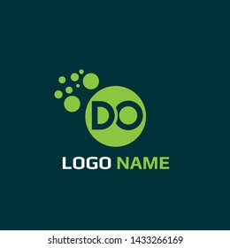 DO company linked letter logo concept. Designed for your web site design, logo, app, UI.DO initial logo design