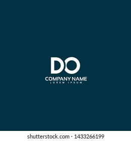 DO company linked letter logo concept. Designed for your web site design, logo, app, UI.DO initial logo design