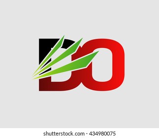 DO company linked letter logo
