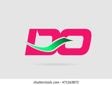 DO company linked letter logo
