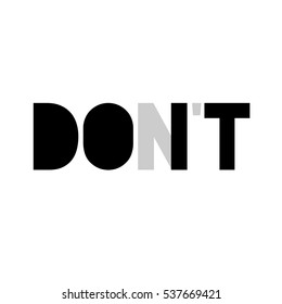 Do It Concept. Motivational Quote For T-shirt, Poster Or Card.