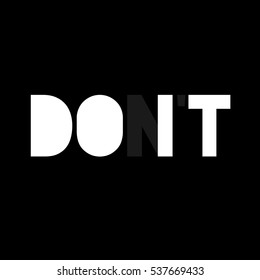 Do it concept. motivational quote for t-shirt, poster or card.