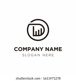 DO diseño del logo financiero vector EPS10