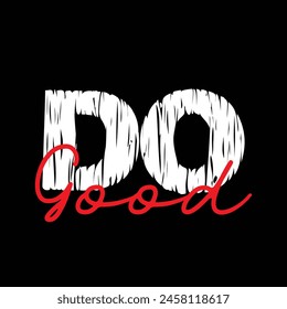 do good text on black background.