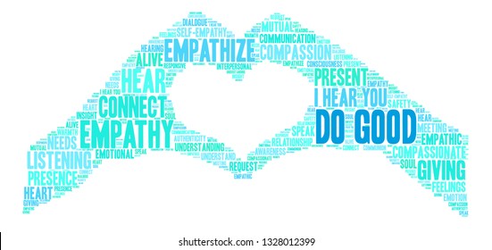 Do Good word cloud on a white background. 