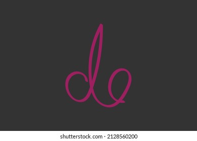 do handwritten logo for identity. do initial handwritten calligraphy, for monogram and logo. 