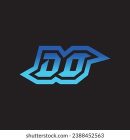 DO initial inspiration logo design esport and gaming clan ideas