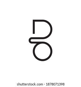 Do Initial Letter Vector Logo