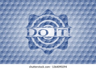 Do It! blue hexagon badge.