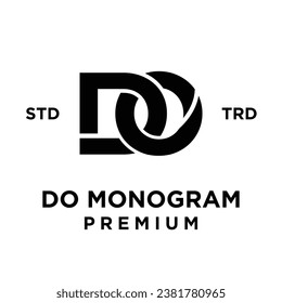 Do Letter initial icon template