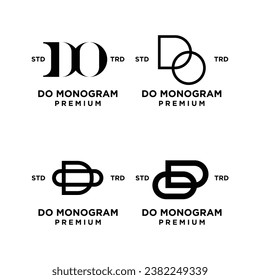 Do Letter initial icon template