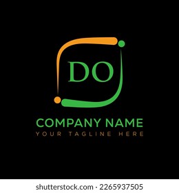 DO letter logo creative design. DO unique design.
