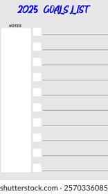 to do list 2025 template