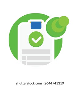 Zu tun Liste Checkliste Schrank und Checkliste Stempel Symbol Zeichen Vektorgrafik-Design mit einfachen flachen Cartoon-Stil
